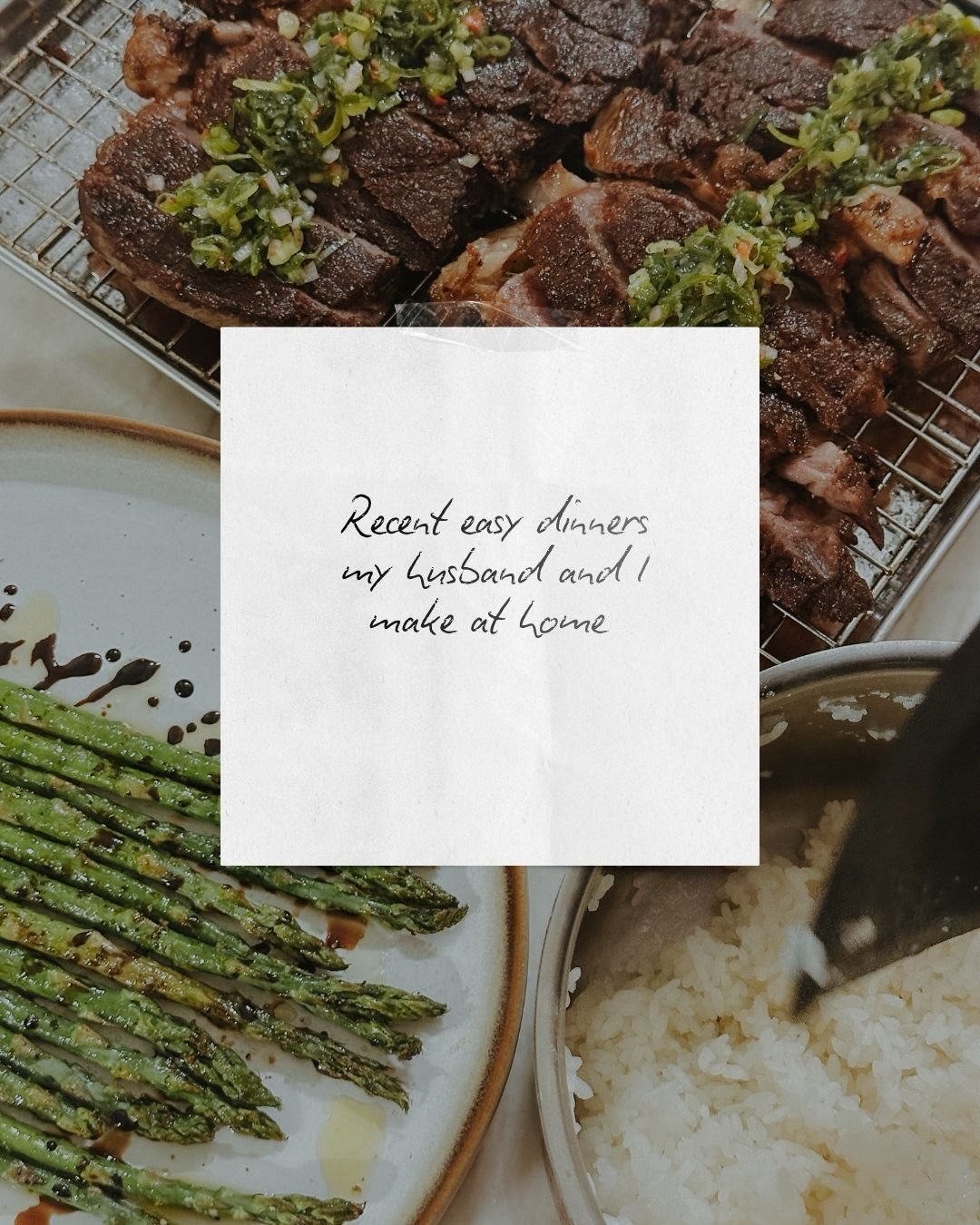 Still recovering from my birthday weekend, but I think I should start a Substack of our recipes because here I am sharing all of our meals but no instructions on making them. 😬 Stay tuned for more! You&rsquo;ll probably see more of Rio on here since