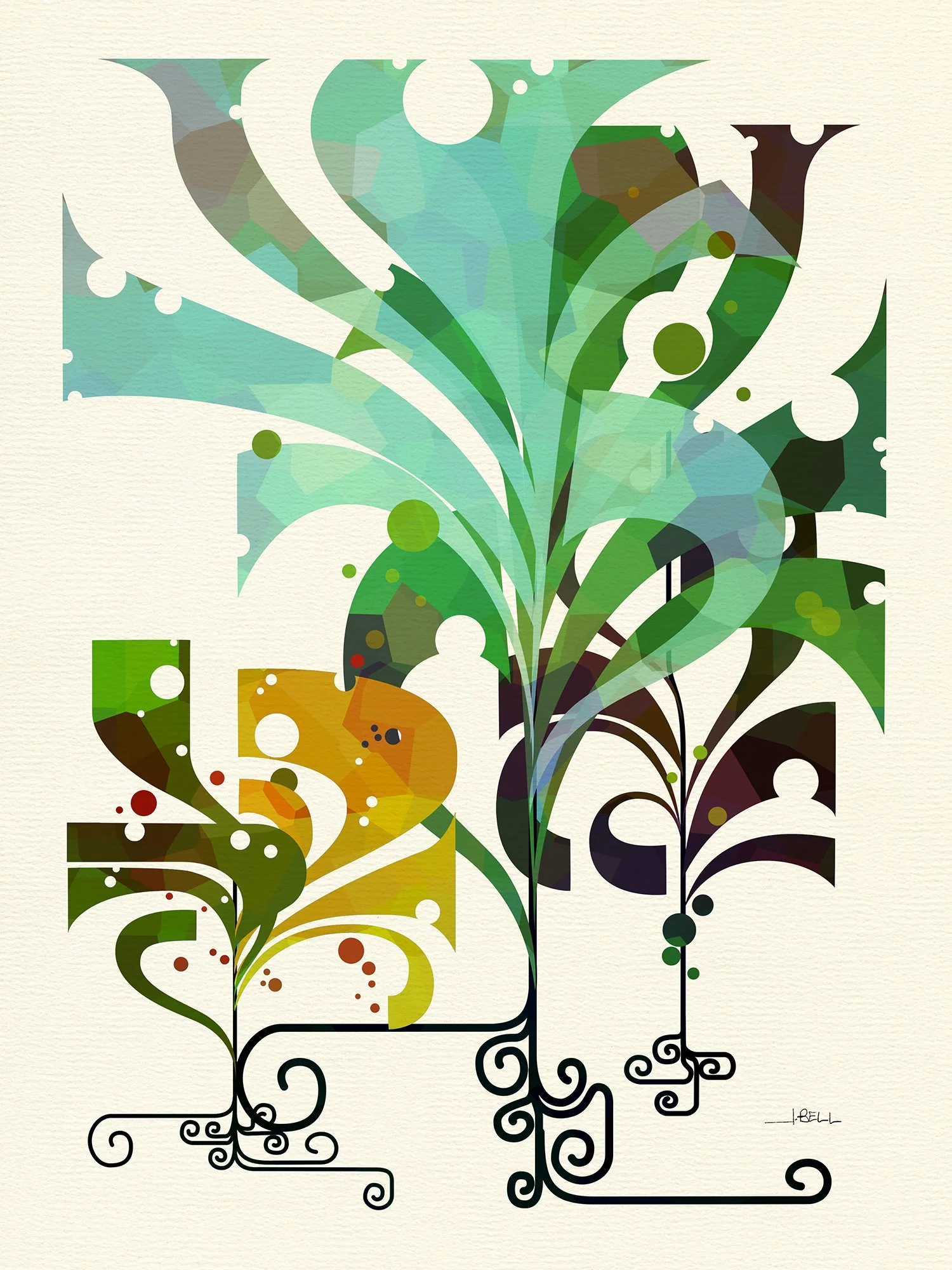 Interplanetary Jungle # 12A