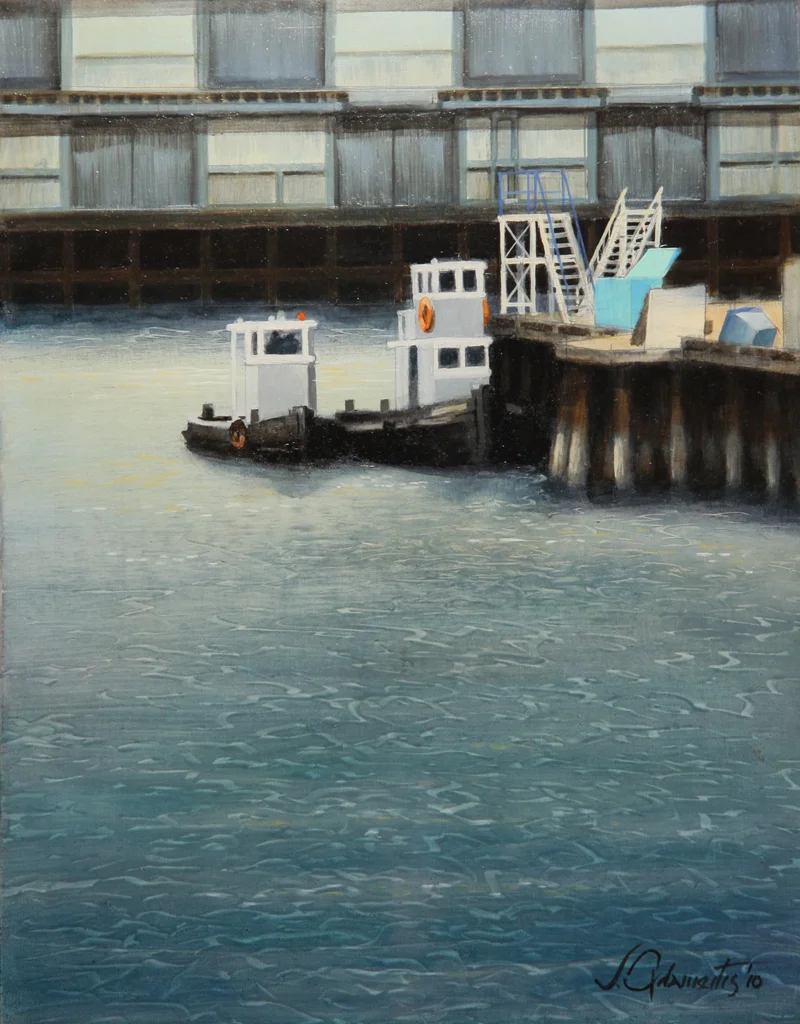 M10 -RAFTED UP - WALSH BAY.JPG