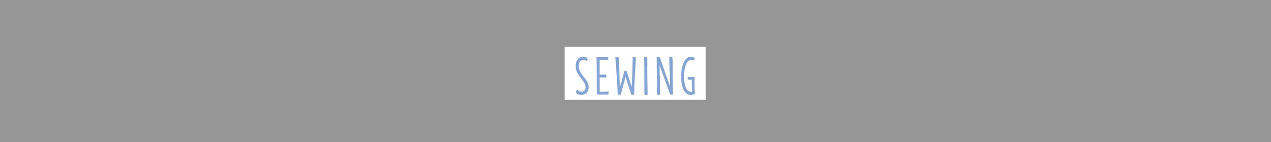 Sewing Day