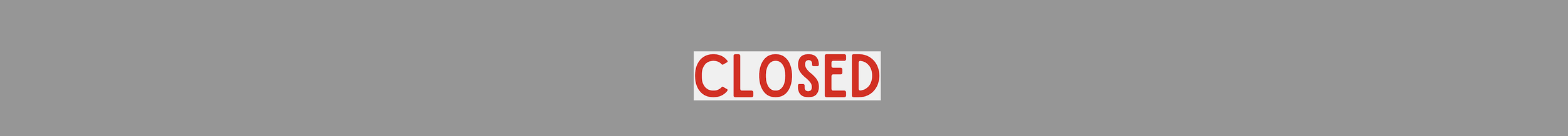 Closed July 4th