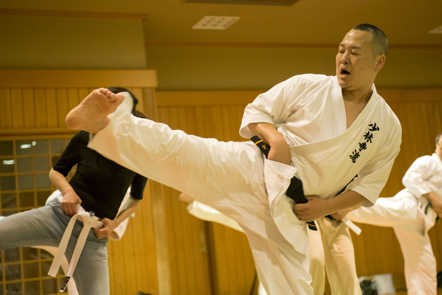 Okinawan-style Karate class — Deeper Japan