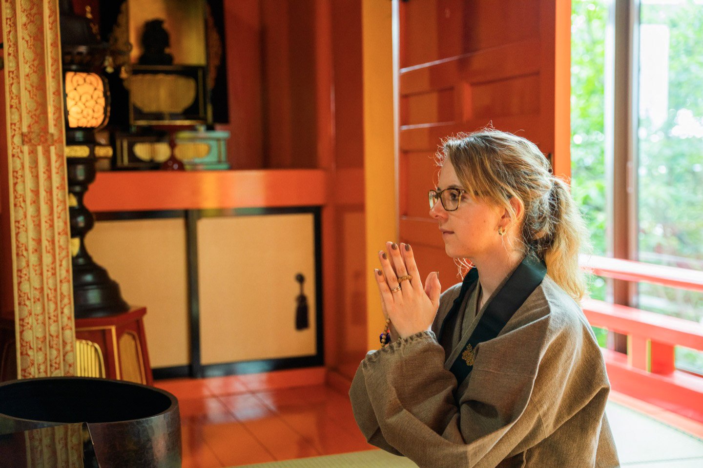 Temple life and Zazen experience