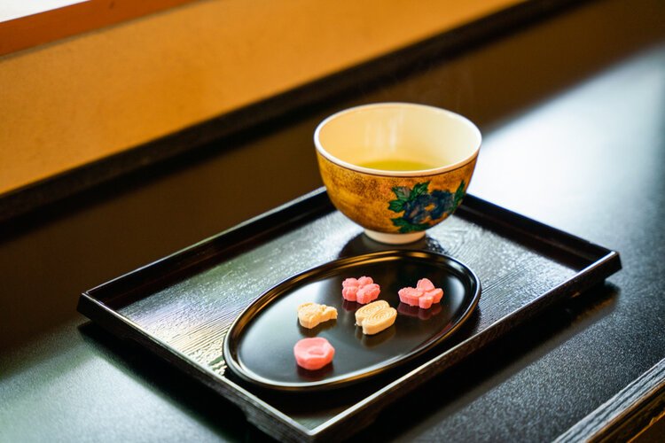 Wagashi making (Kanazawa)