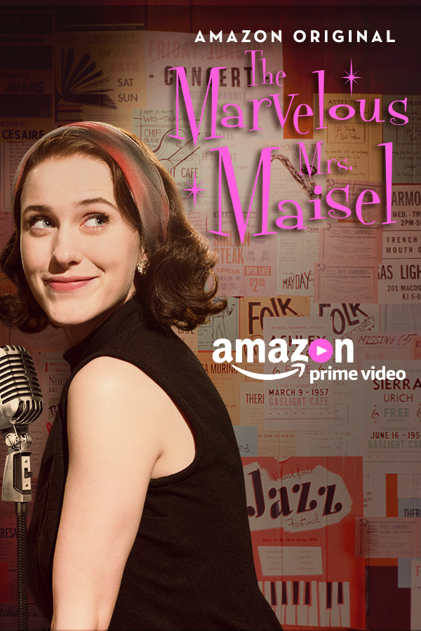   The Marvelous Mrs. Maisel   Creator/Director: Amy Sherman-Palladino,&nbsp;Starring Rachel Brosnahan  *Period Piece Set in 1950s  