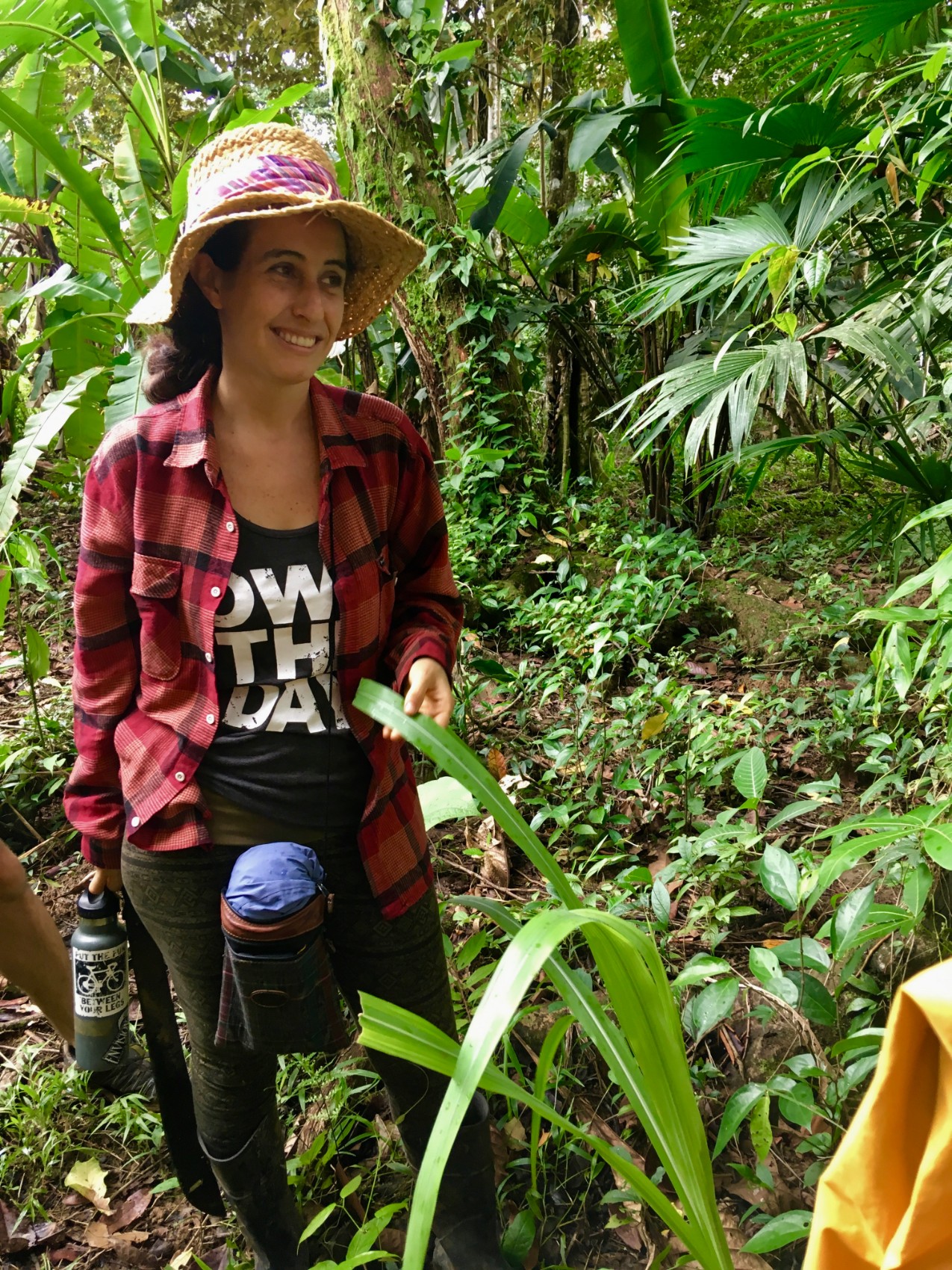 Laura “Lala” Palmieri in the field, Facilitator of Permaculture for the Herbalist’s Path, an integrated Permaculture Design Certification and Herbal Studies course this September 23 - October 18 2019 with Atitlan Organics and the Bambu Guest House at Lake Atitlan, Guatemala.
