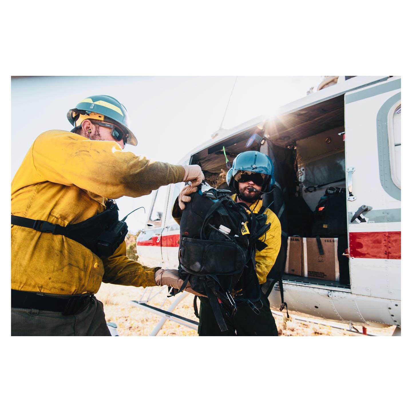 Exposure time. A safety concept we talk about a lot when referring to minimizing the time under our helicopter when the rotors are turning. As a result, the crew has got to be as efficient as possible when loading the helicopter full of gear or perso