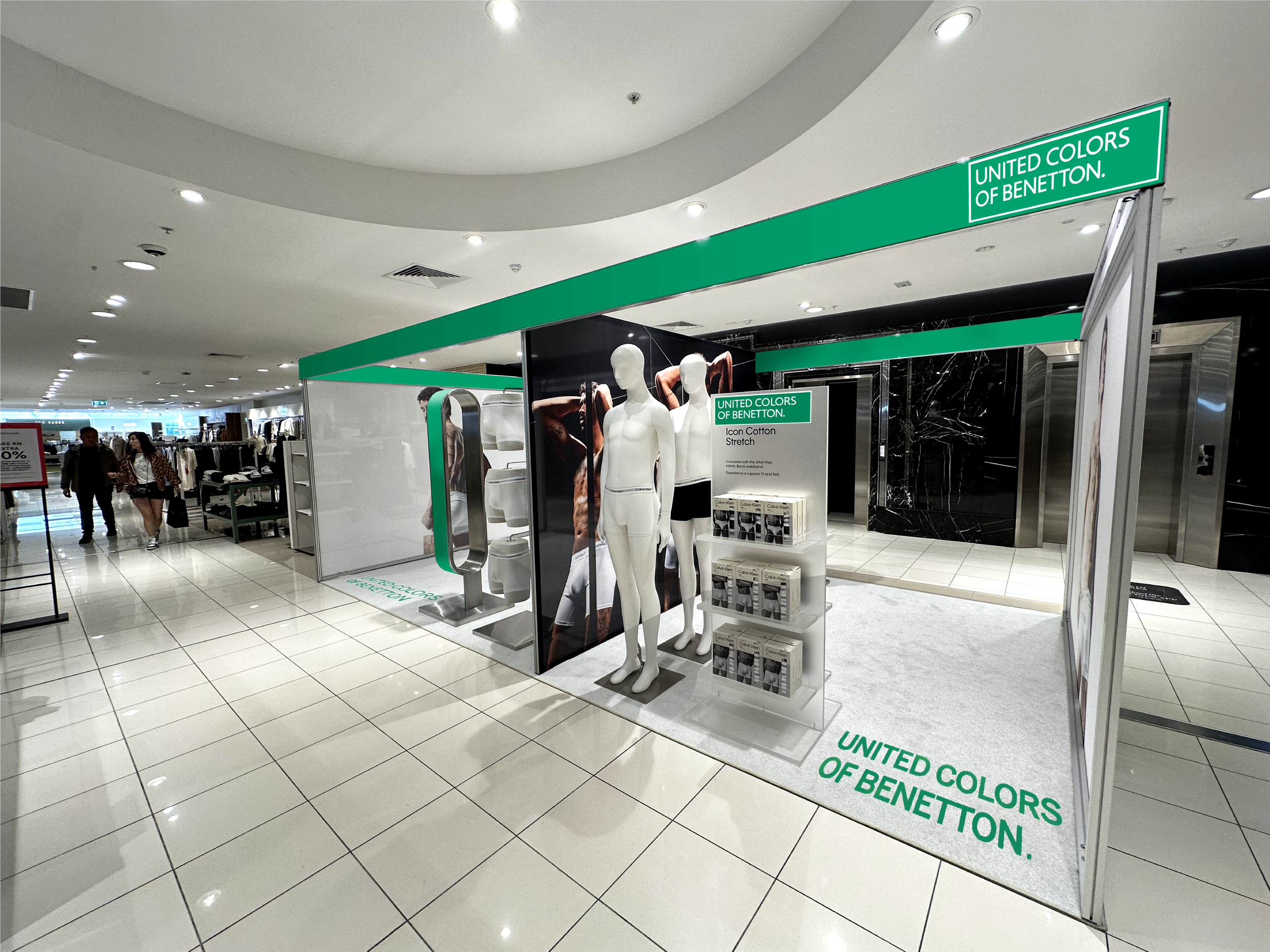 Our Printed Carpet Display Mats are printed right here in Australia. This includes our Premium Cut-pile Carpet that is designed to last for many years and our Budget Promo-Carpet for short term use.