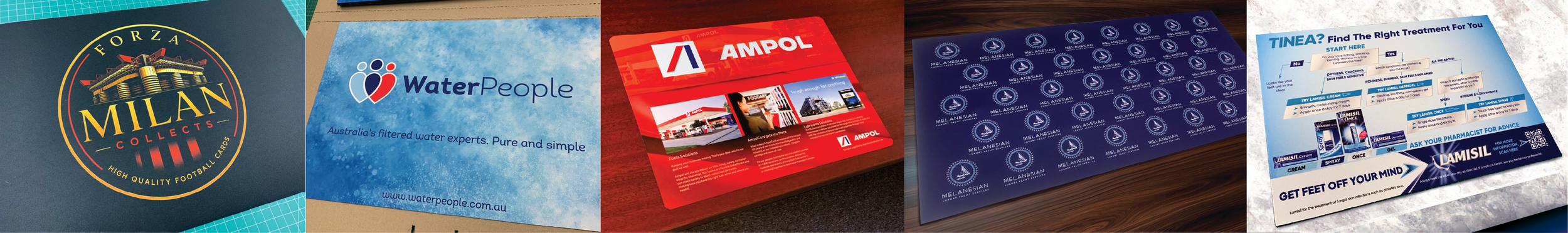 Fully printed Australian Counter Mats