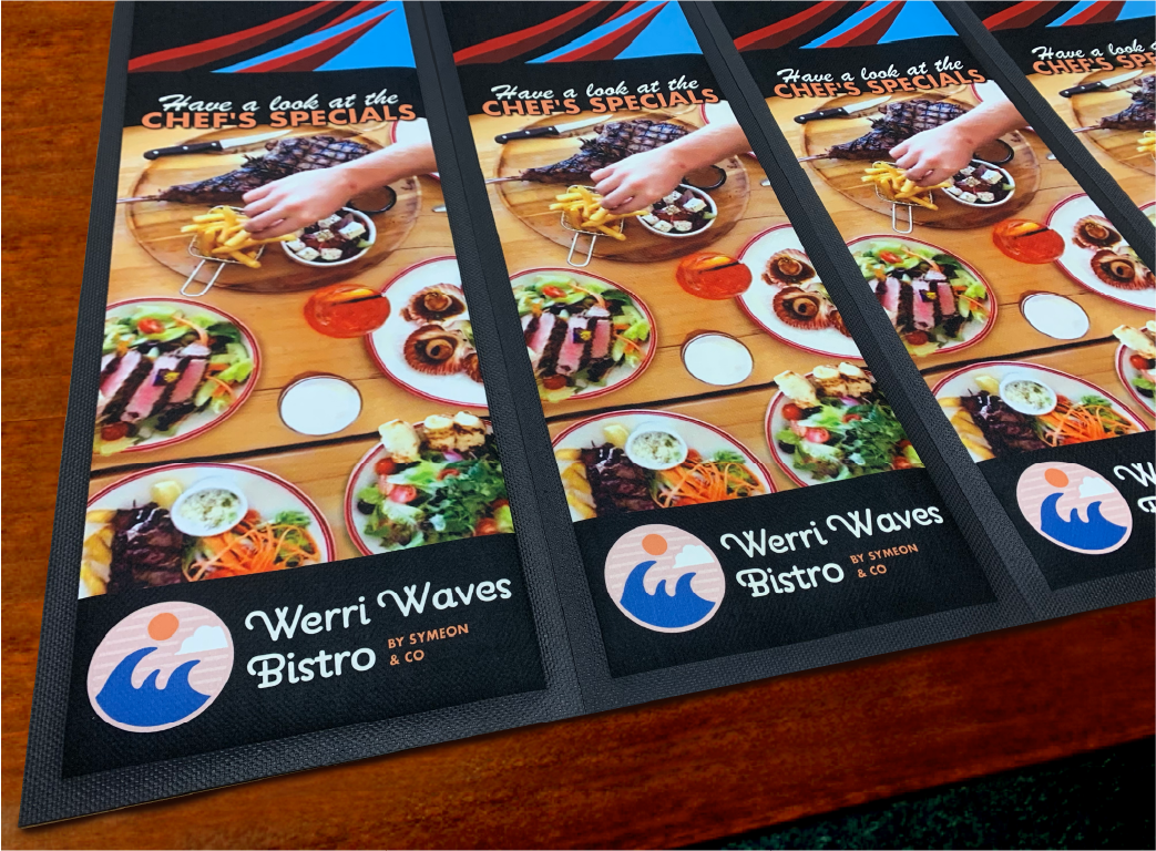 Poker Machine Mats are a unique product only offered by Standout Mats and made in Australia.