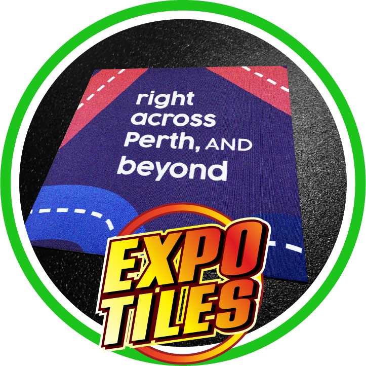 EXPO TILES make your exhibition standout, because your Identity Matters in a crowd.