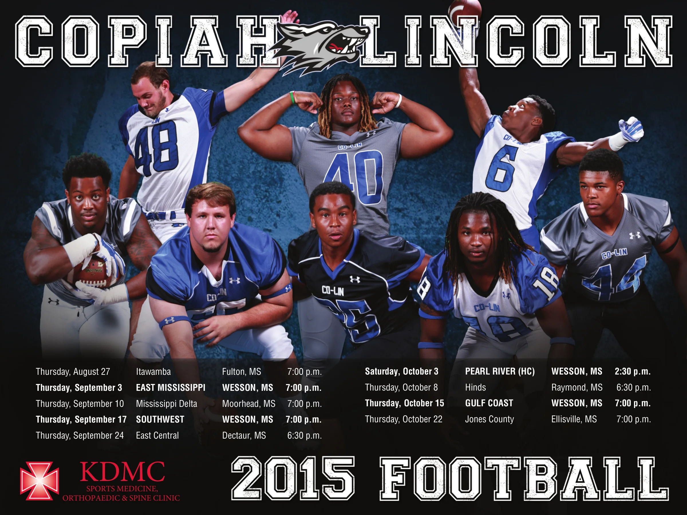 Copiah Lincoln Sport Poster