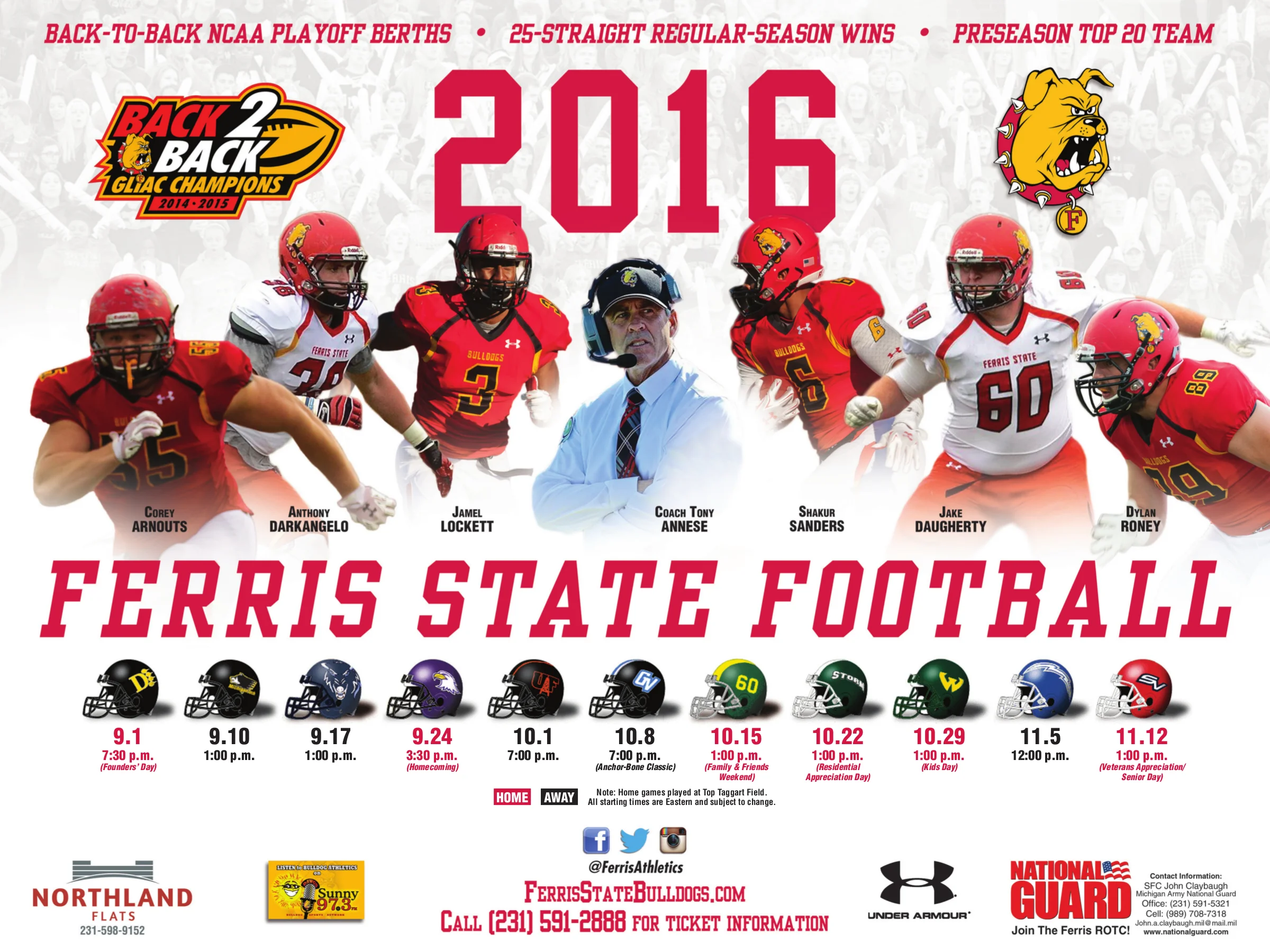 Ferris State Sport Poster