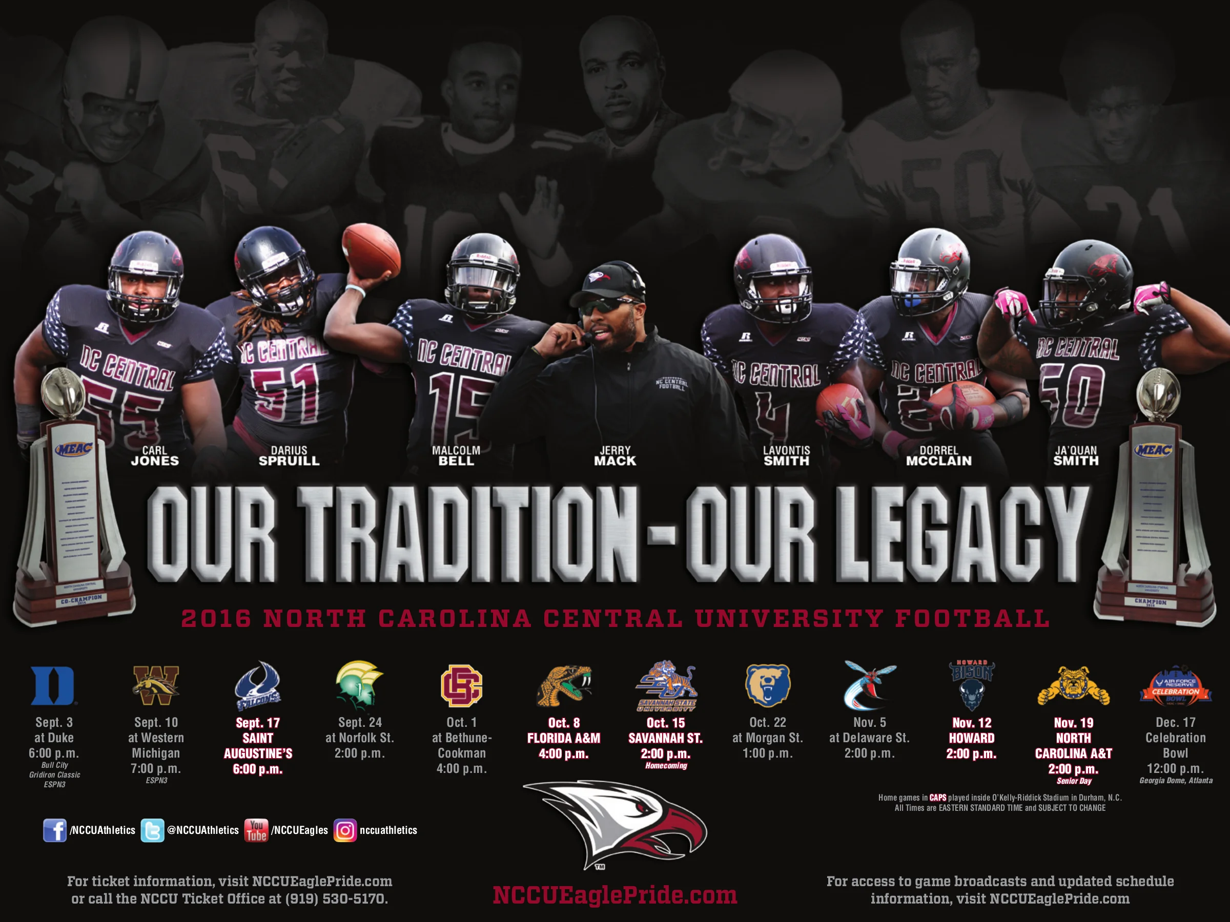 NCCU Sport Poster