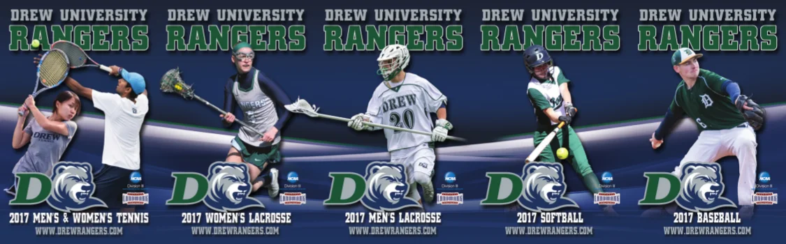 Drew University Sport Schedule Card