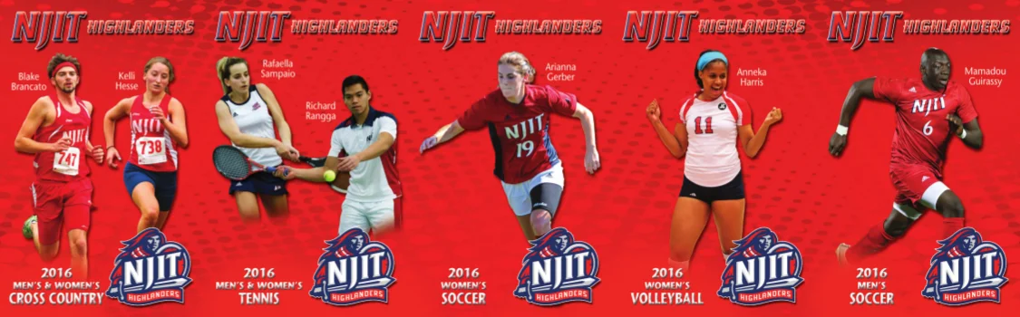 NJIT Sport Schedule Card