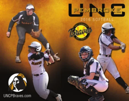UNC Pembroke Sport Schedule Card