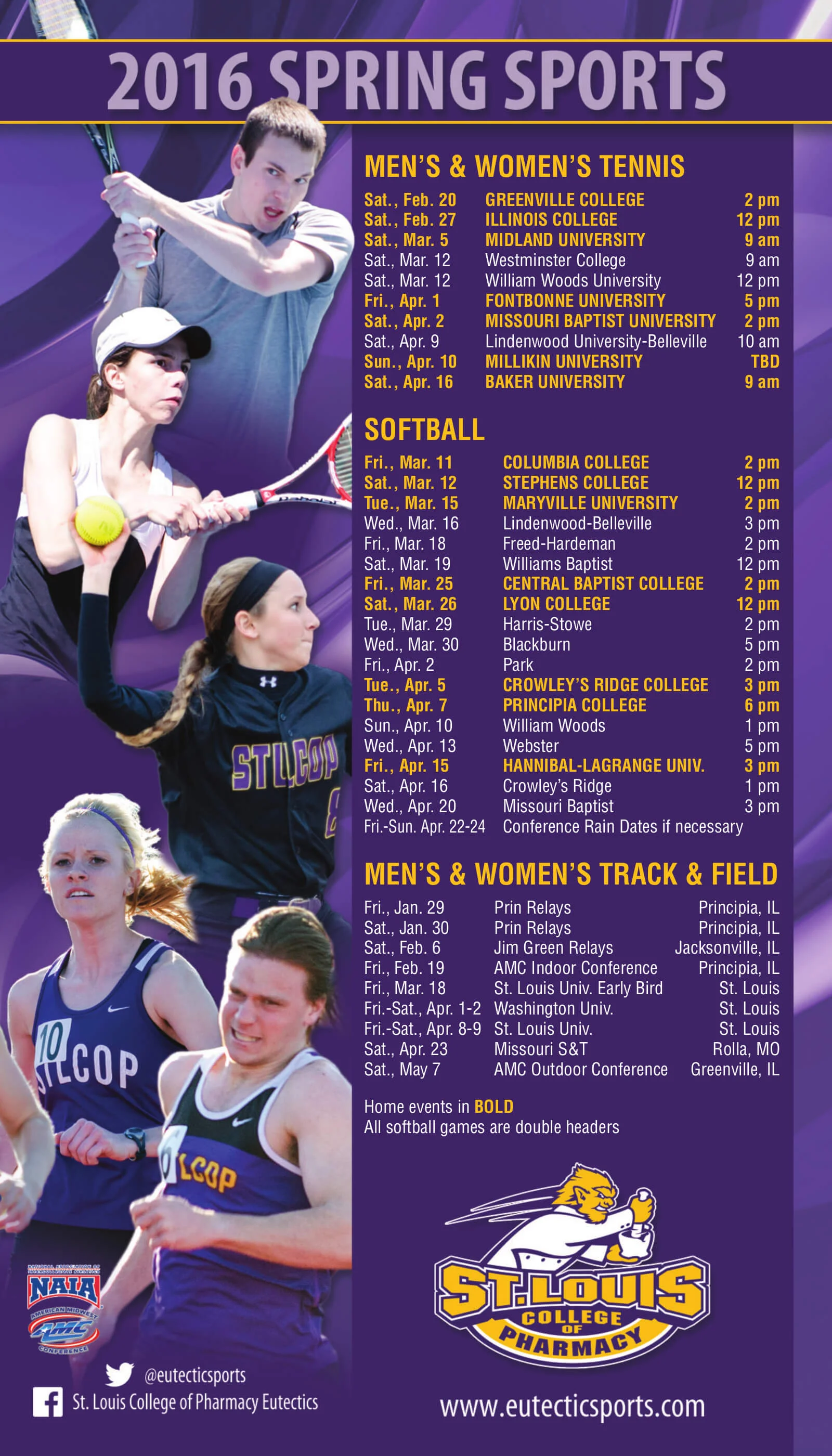 St. Louis College of Pharmacy Sport Magnet