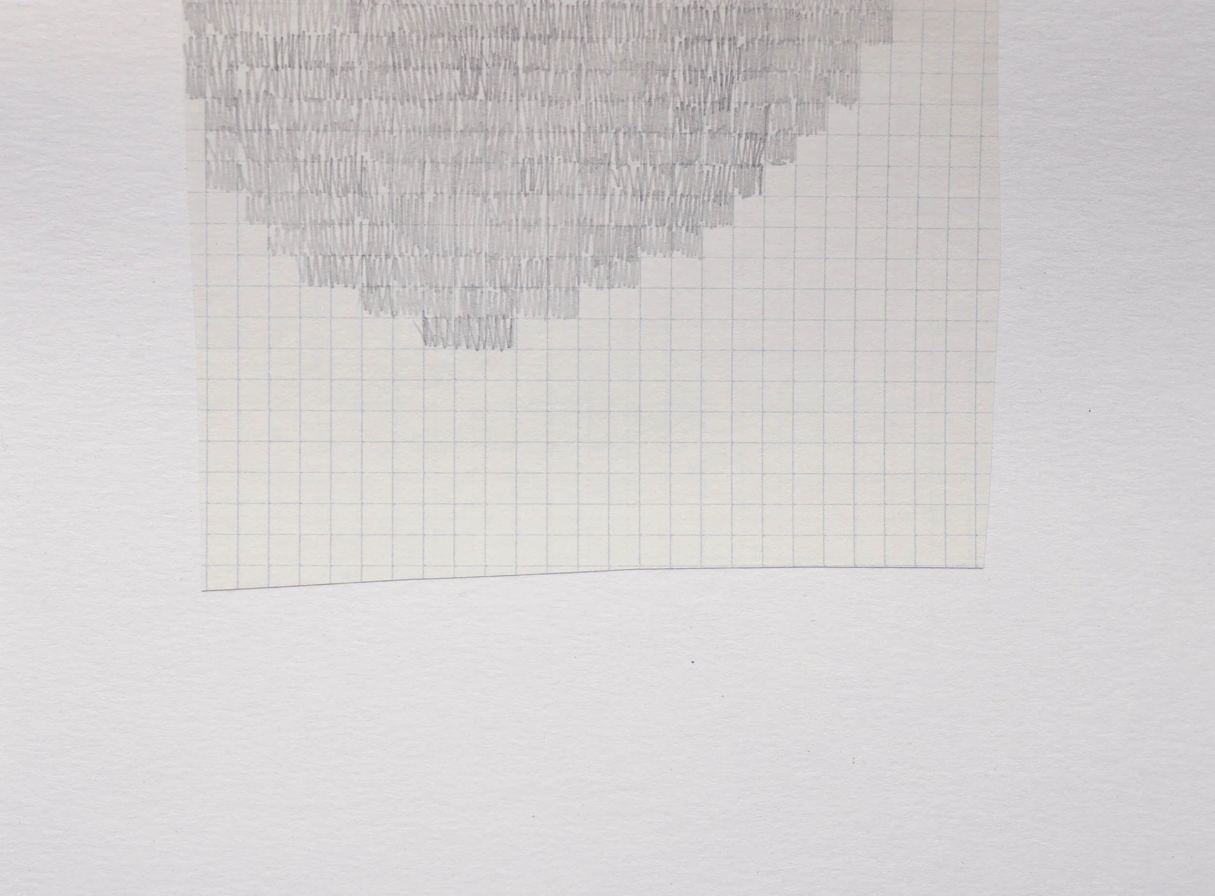  Paper and color pencil collage  6” x 8”  2020 