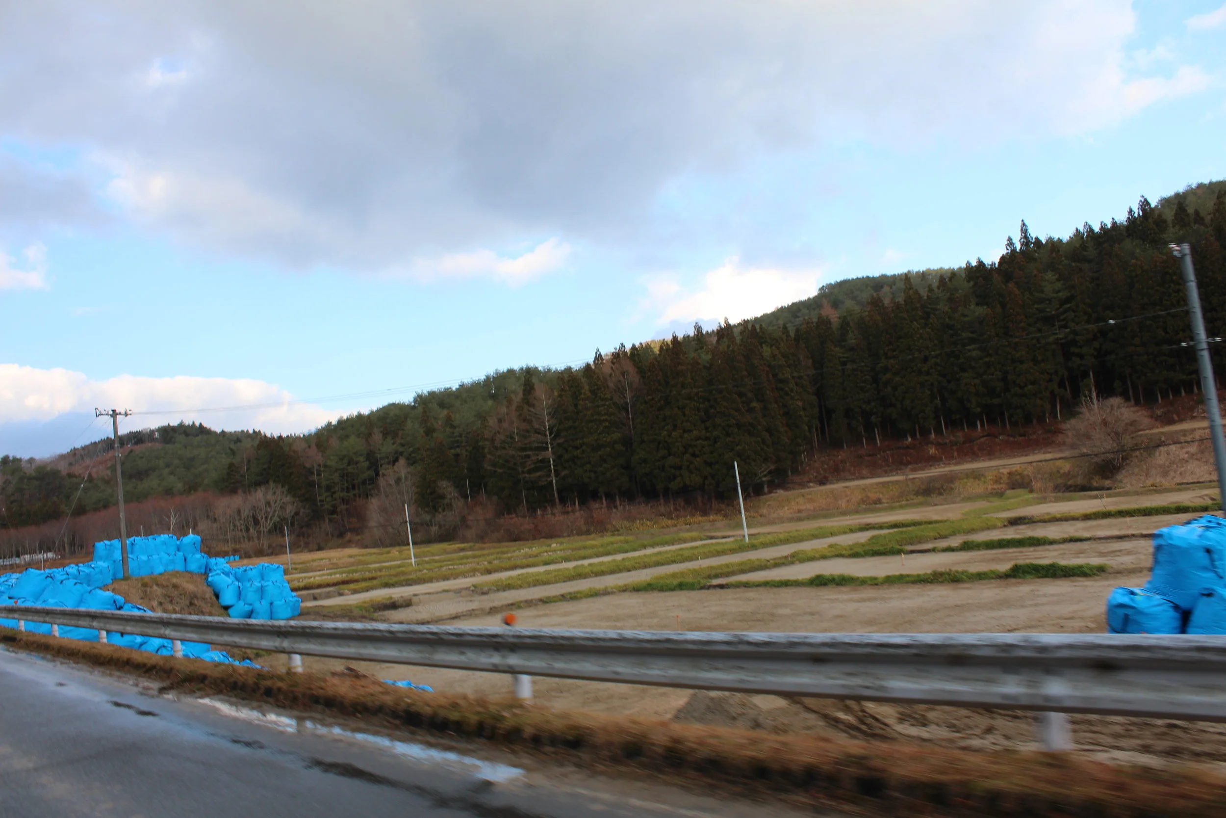Bags of radioative waste awaiting some final, safe resting place.14.JPG