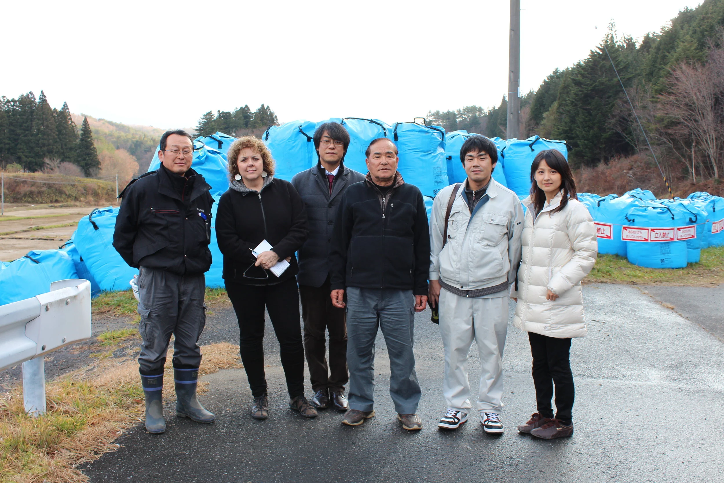 Bags of radioative waste awaiting some final, safe resting place.17.JPG