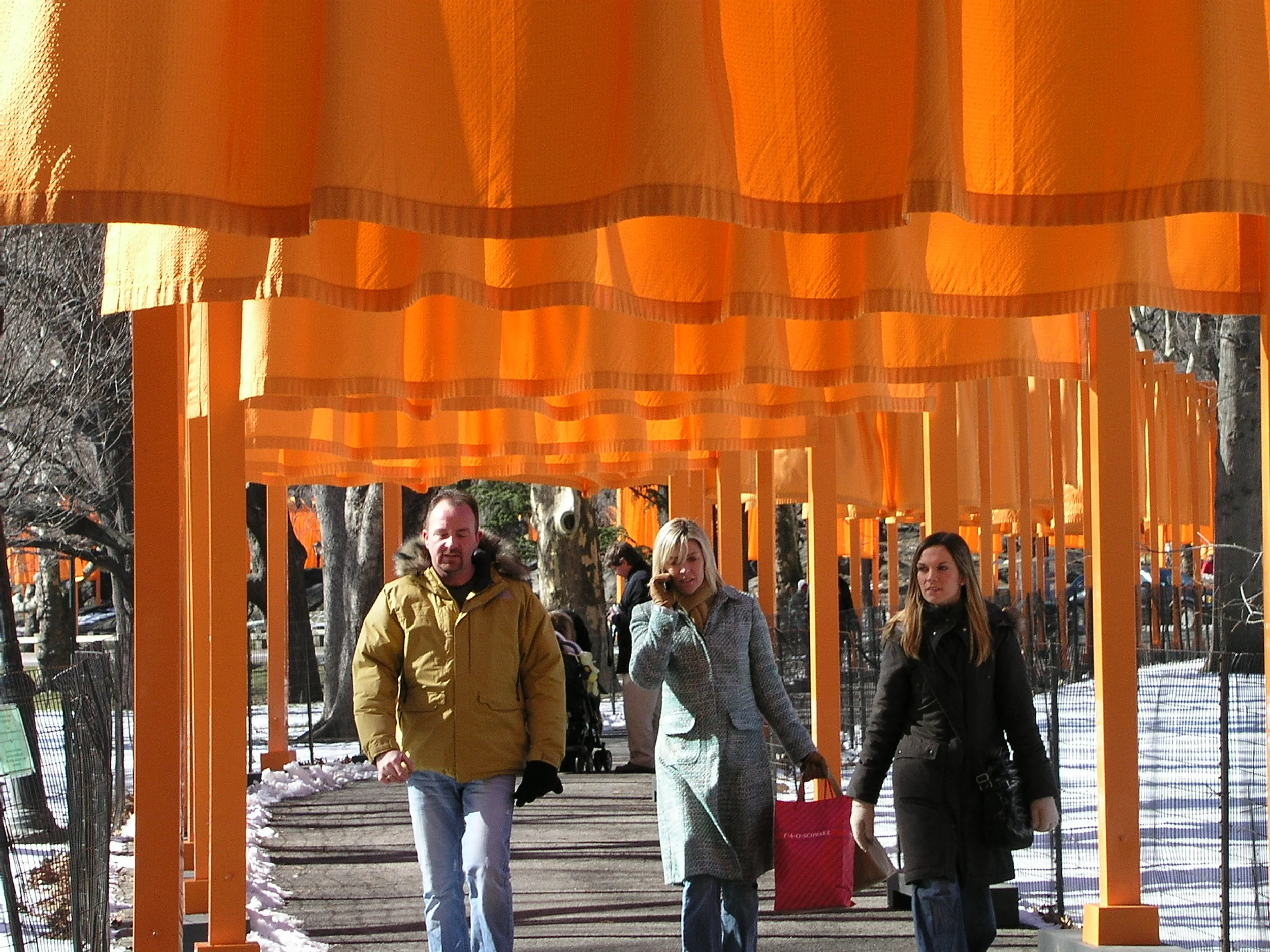 The Christo Gates 2005 in Central Park.6.JPG