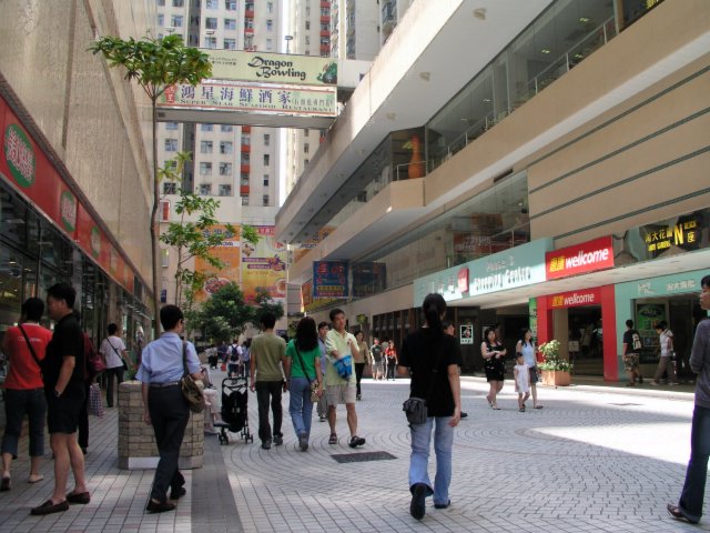 Amoy Gardens shopping mall, where SARS incidence was especially high.jpg