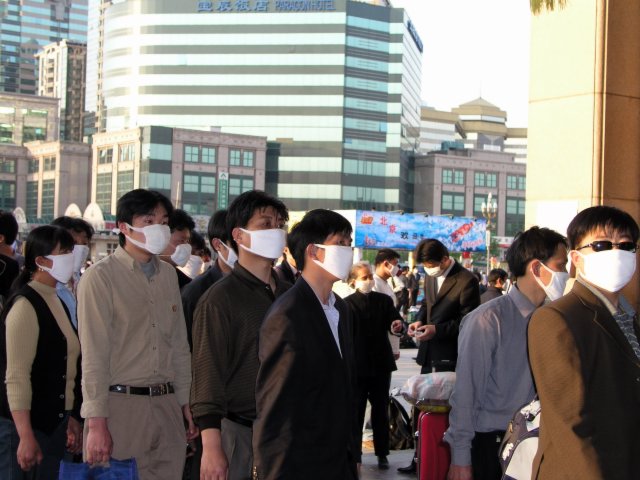 On April 20, 2003 the government admitted it had SARS in Beijing & over next 36 hours 250,000 people fled the city, taking the virus nationwide.8.jpg