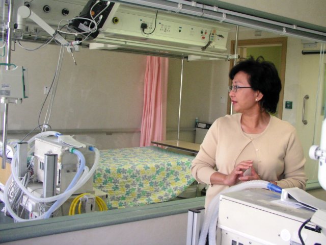 Two years after the epidemic Hong Kong hospitals had special infection control chambers like this.jpg