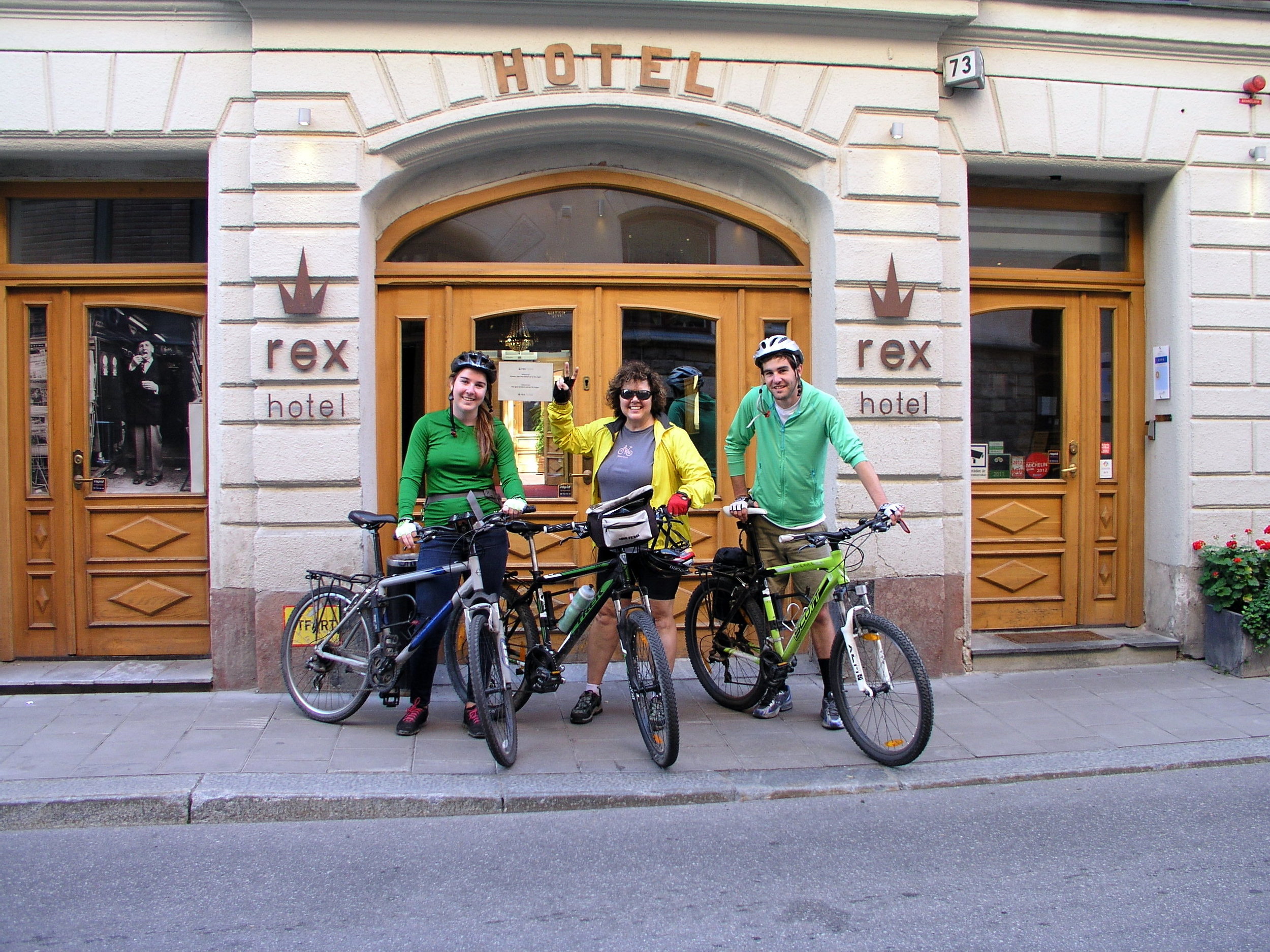 Biking the Archipelao   The end of the ride in Stockholm     We survived (2).JPG