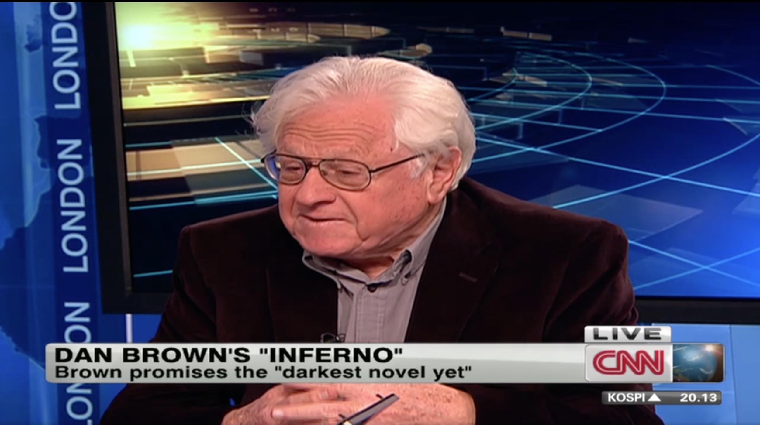 That's not me in Dan Brown's 'Inferno'