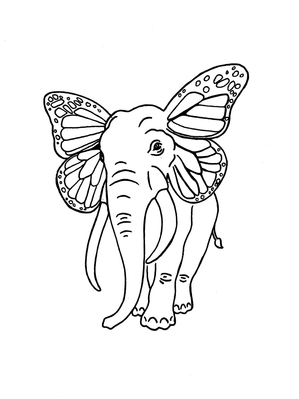 Simple Coloring Pages — A Million Tiny Lines