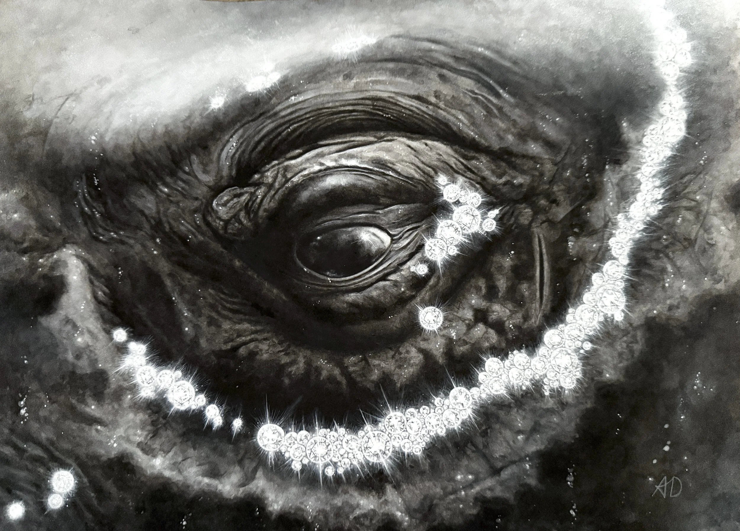 All That Glitters 10"x14"