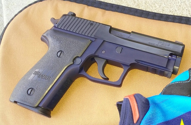 Type 2 anodized frame in navy blue