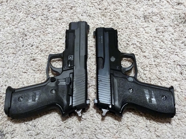 A great example of the 226 and 229 built on our 80% frame. Both frames duracoat.