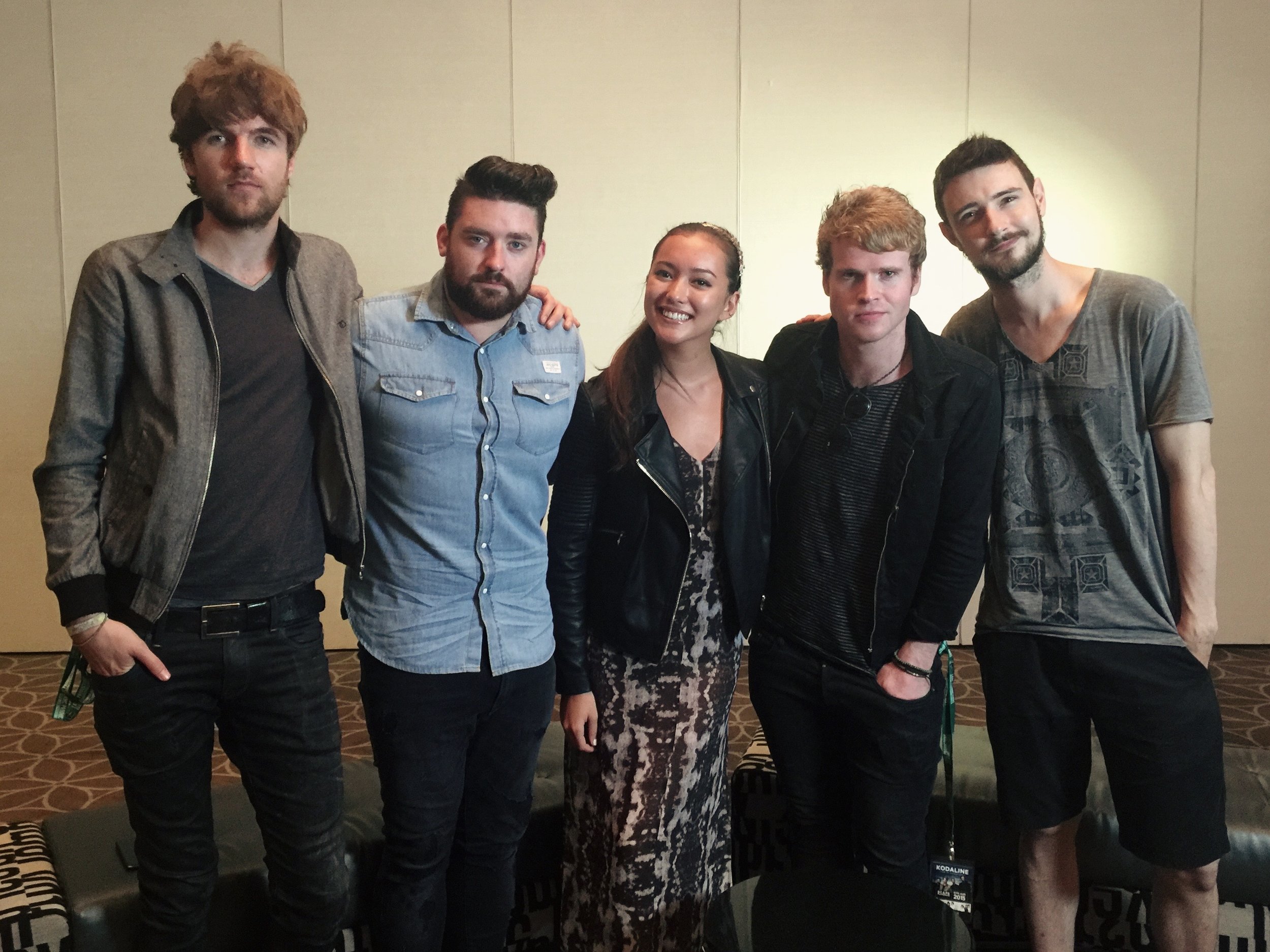with Kodaline