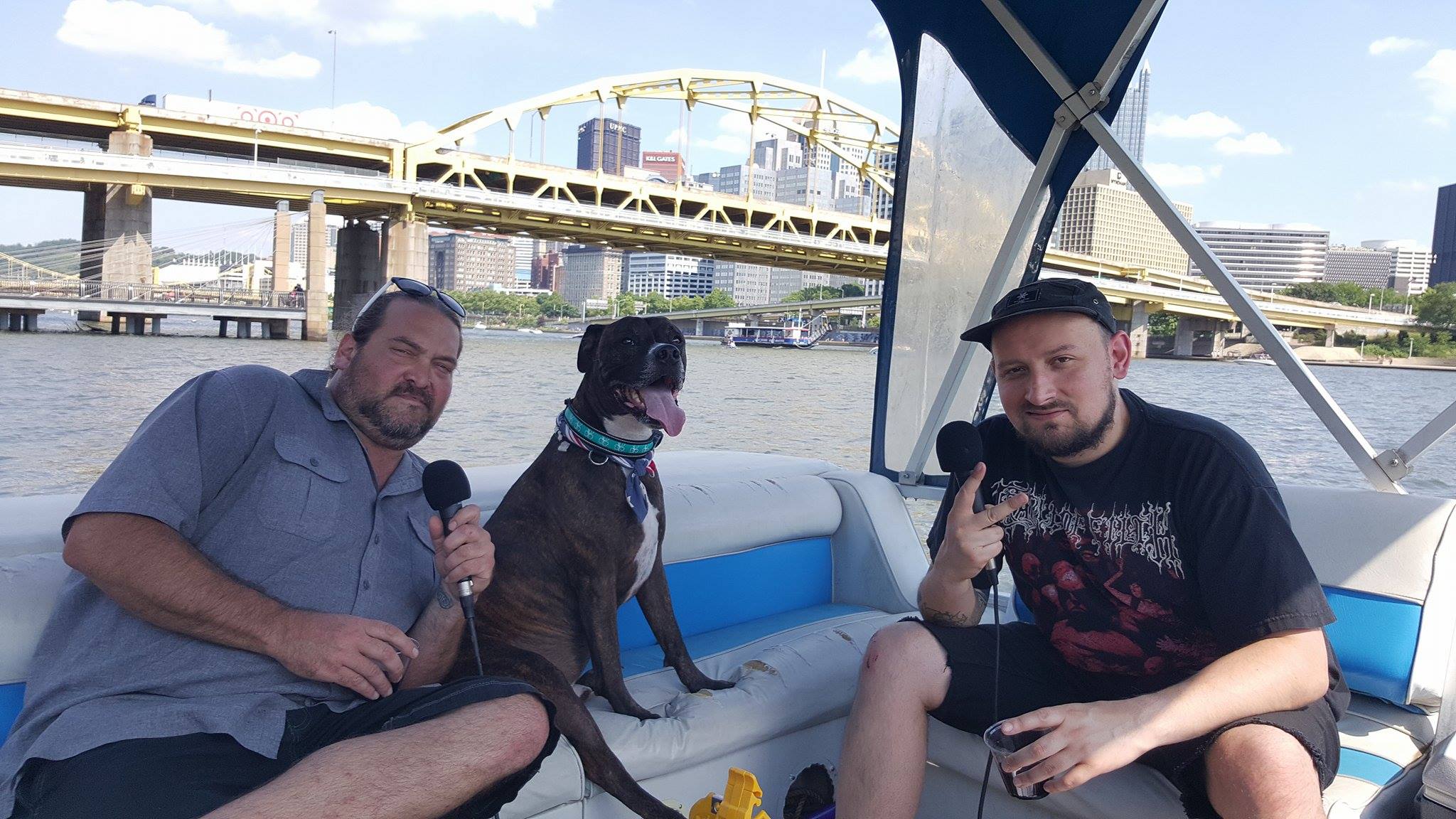 LOOK! I am enjoying "cold ones with the boys". That's trendy now. Right? 