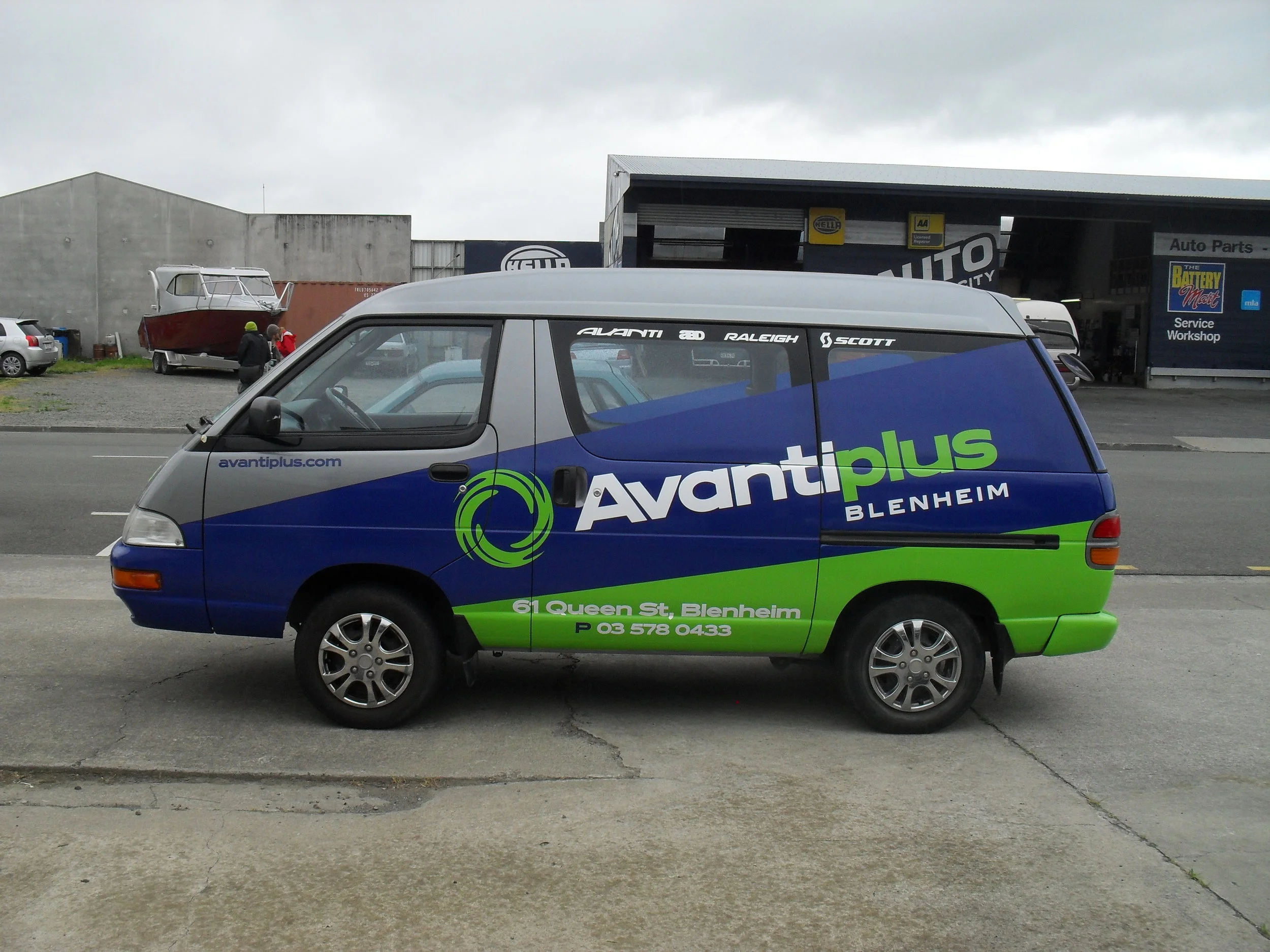 Vehicle Signwriting — Sign Images Blenheim