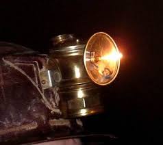 Miners Carbide Cave Headlamp