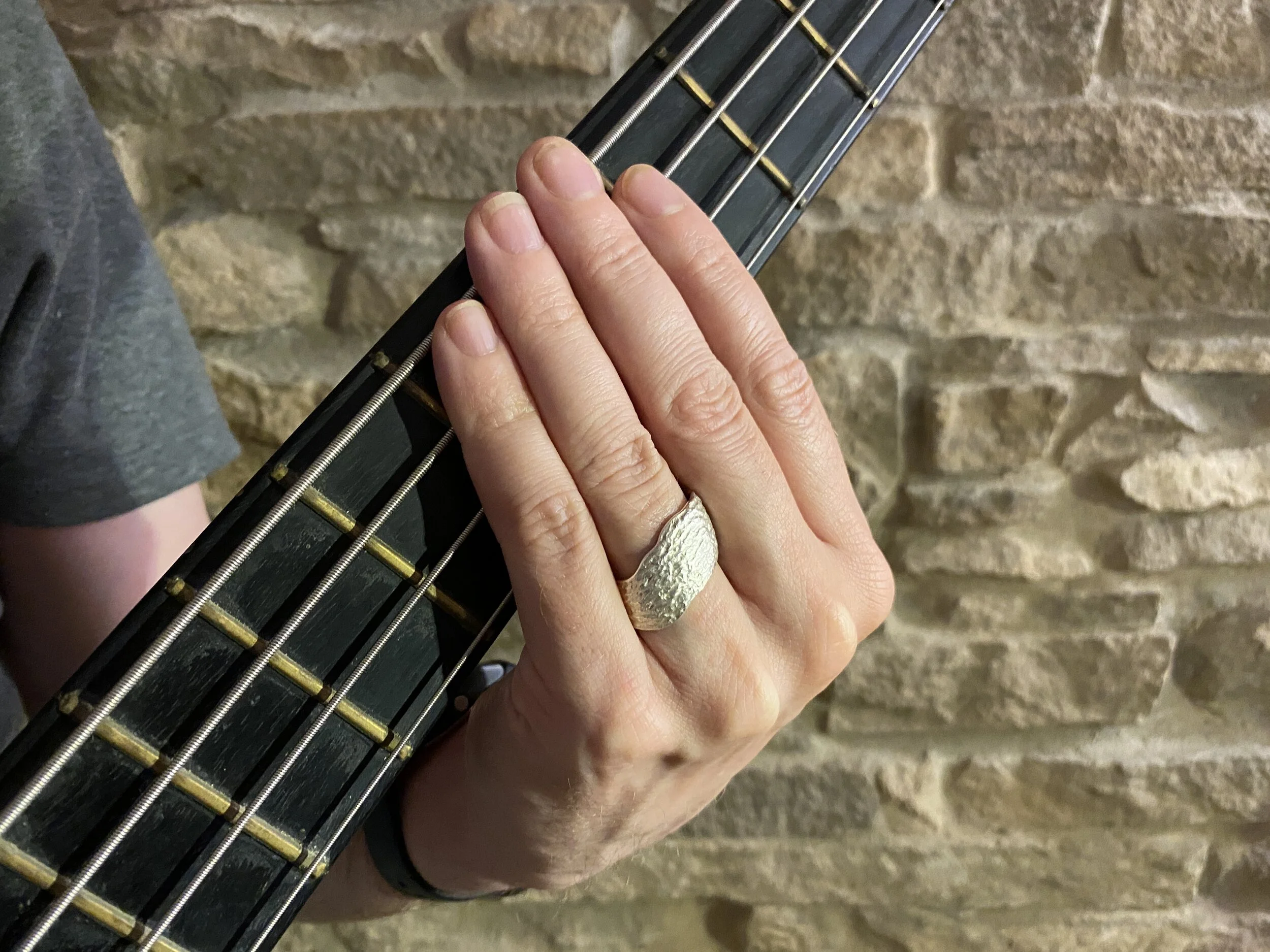 Our wedding rings - their inspiration, and how I made them