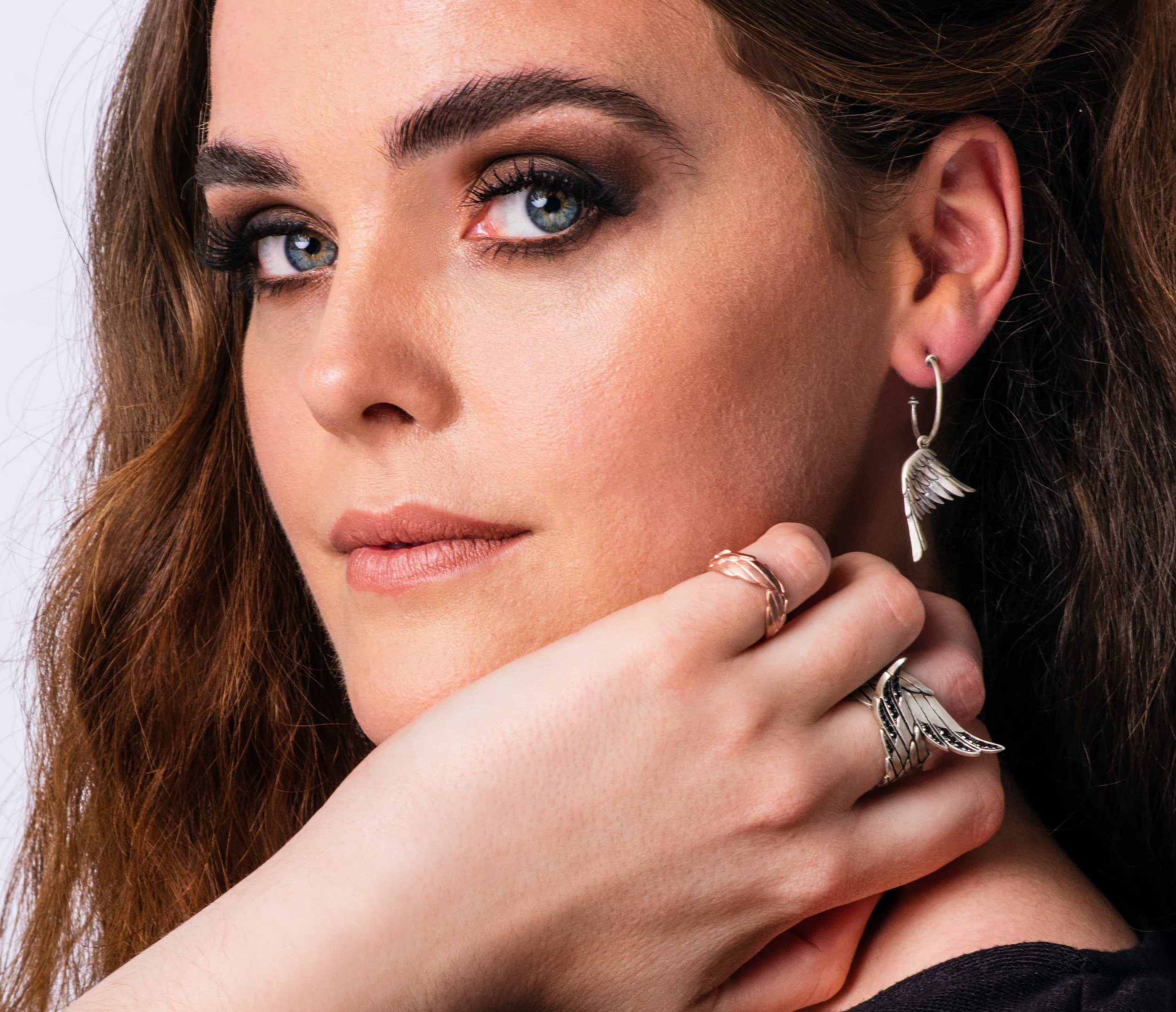 Pandora Spiritual Feather Earrings Feather Earrings Pandora Wings