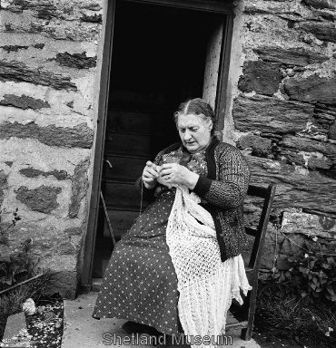 Shetland woman making.jpg