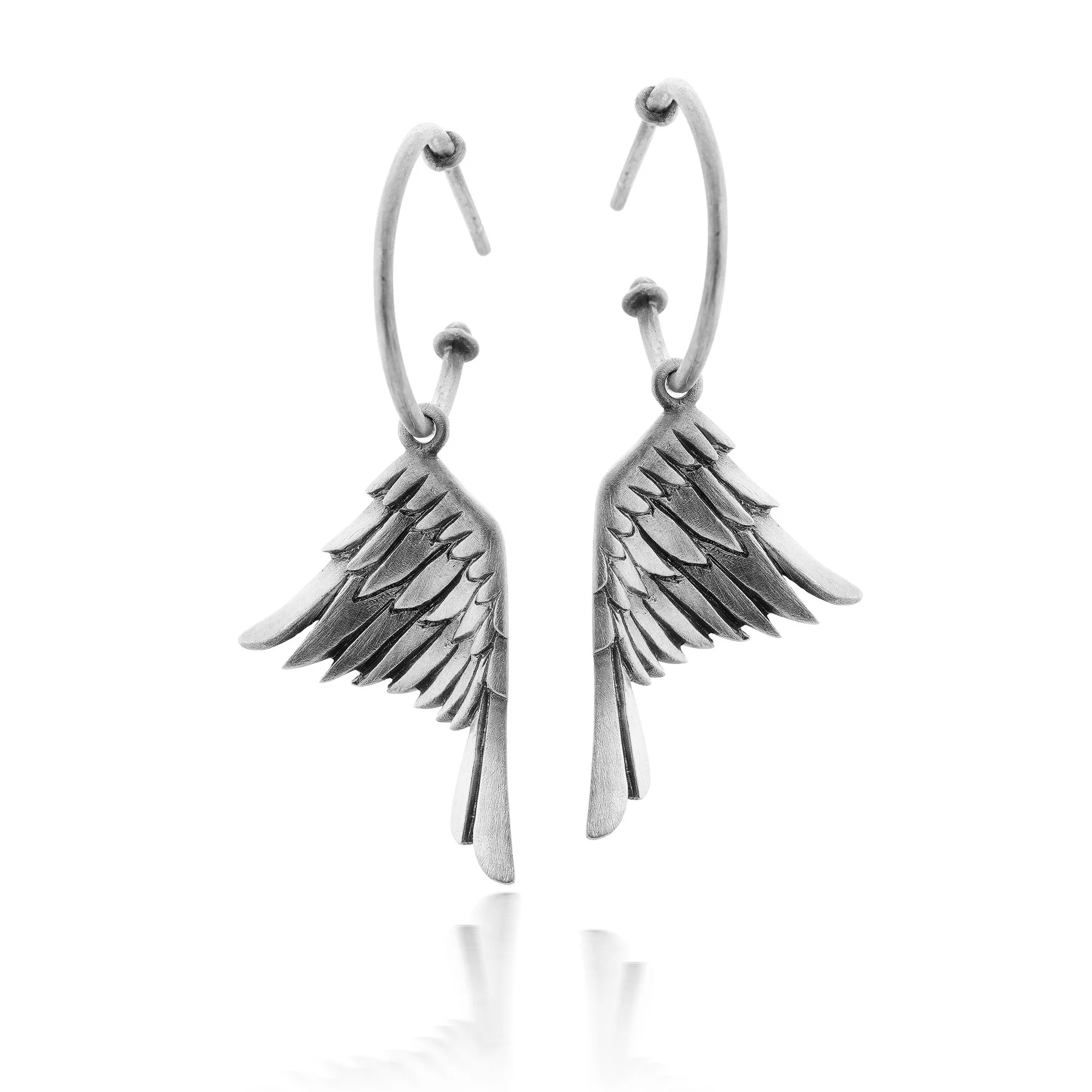 Hoop Wings earrings