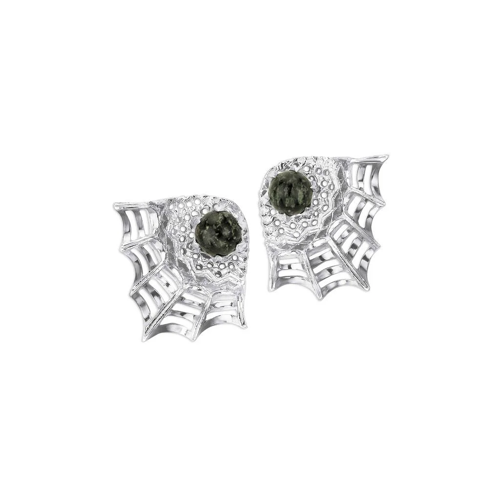 KAJD_Oppenwark_studs_and_ear_jackets_in_silver_with_Serpentine_Shetland_stone.jpg