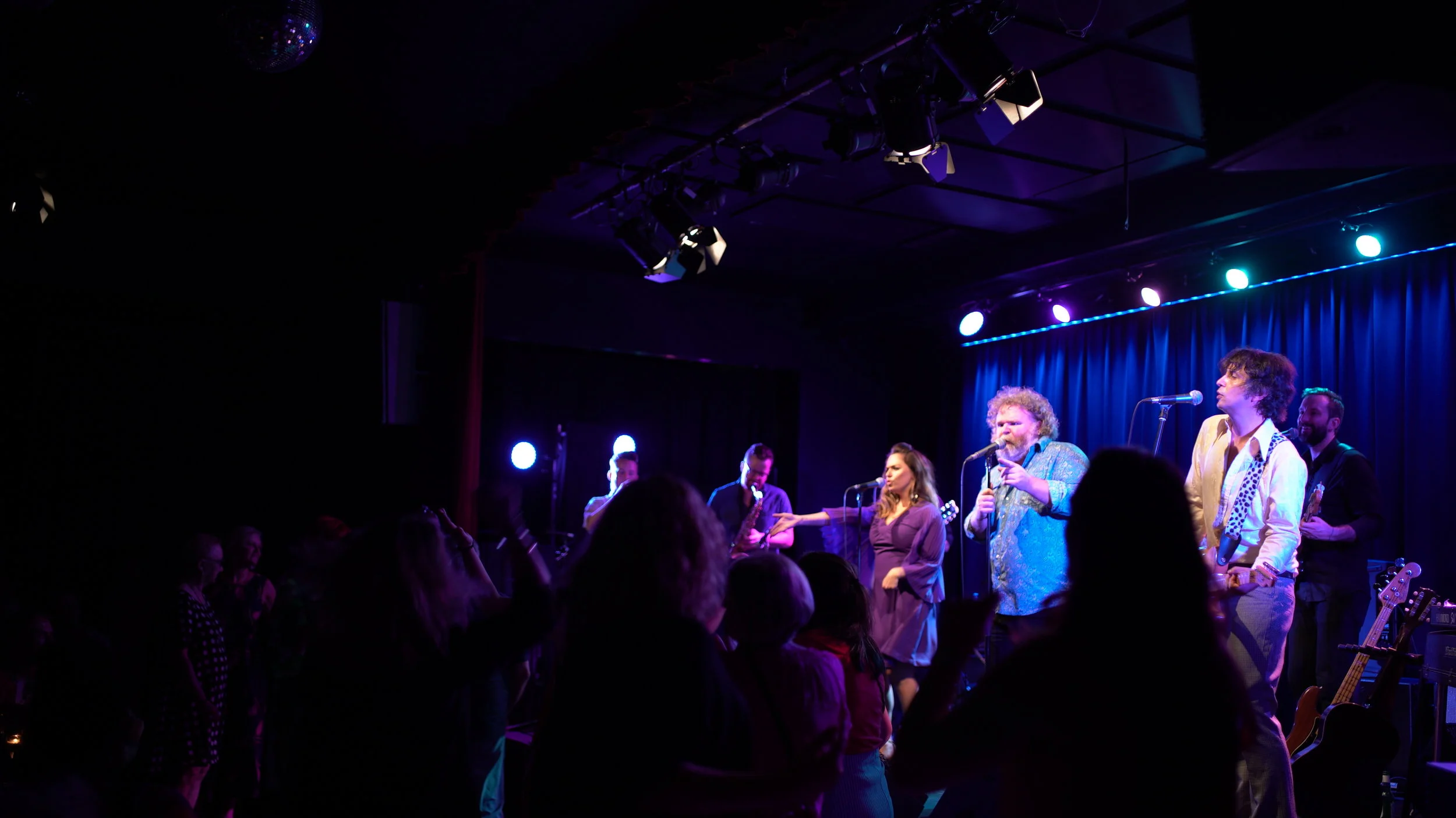 Raleigh and the Moreland City Soul Revue at the Caravan Club 2019. Photo by Ursula Woods
