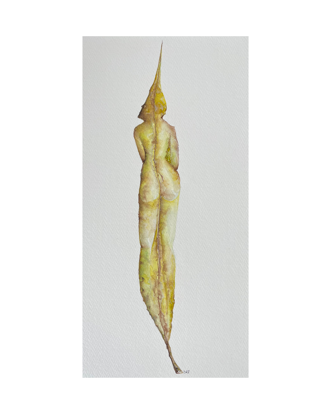 Watercolour Workshop- A study of ladies in leaves