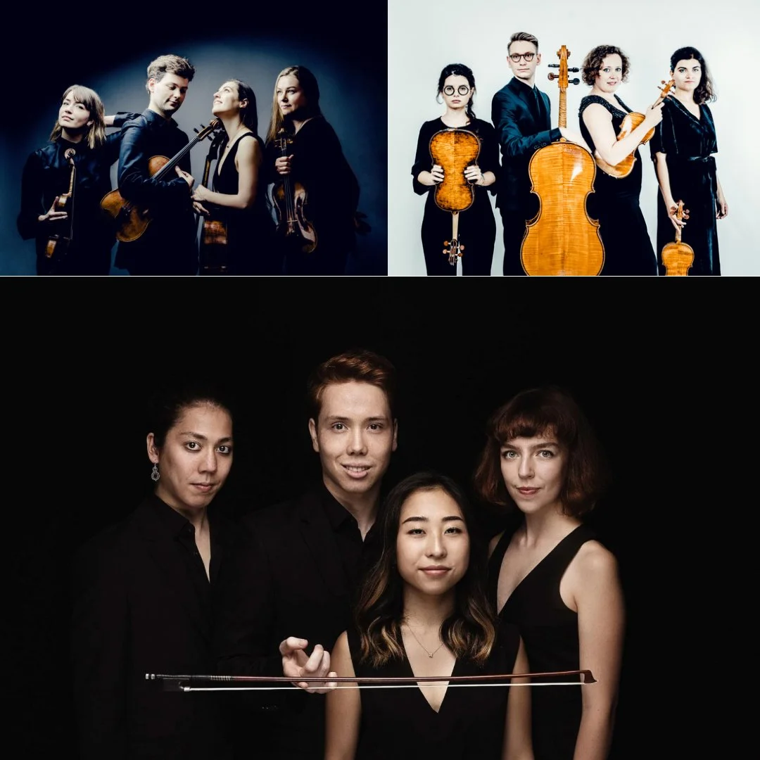 The Prizewinners of the Concours International de Quatuors à Cordes de Bordeaux 2022 perform across Europe in an exciting array of concerts
