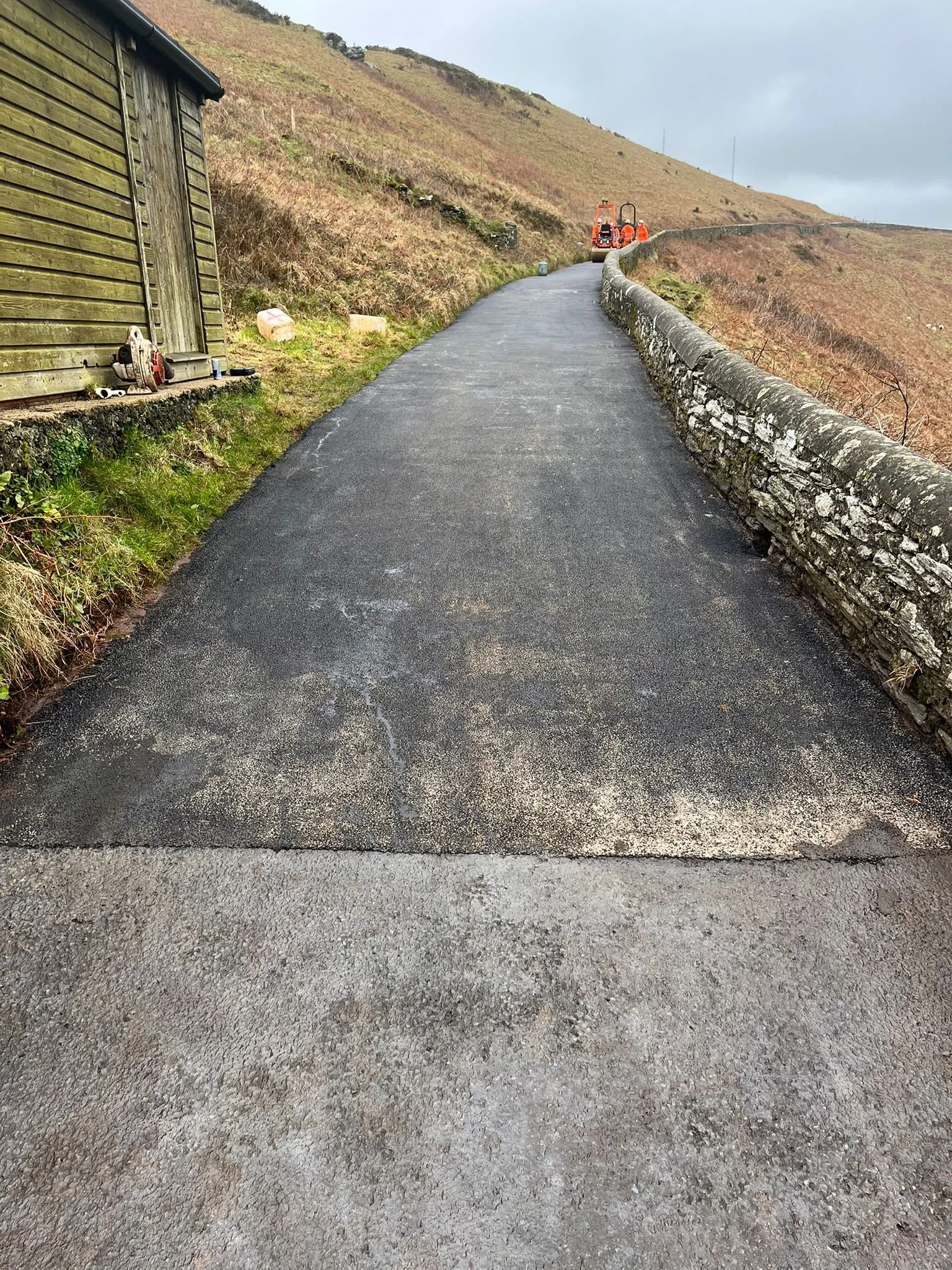 Start Point Lighthouse access road resurfacing — Ryebridge Construction