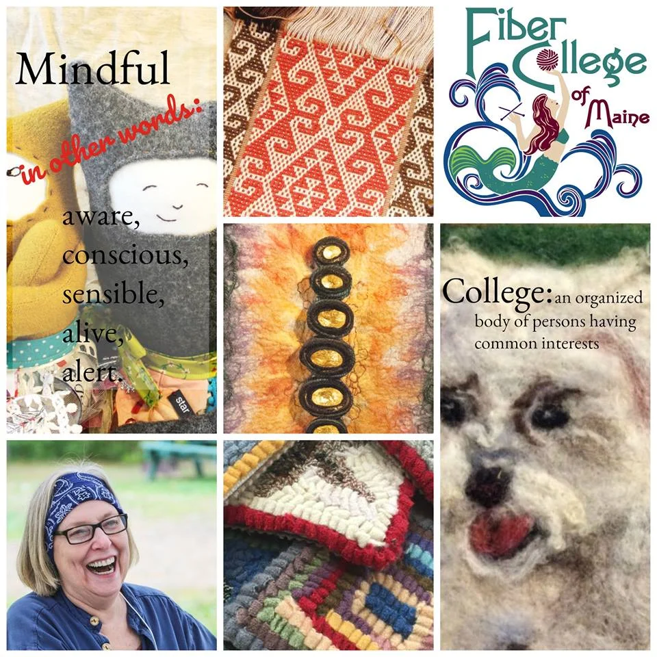 Have you signed up for classes yet? FIBER COLLEGE 2018 is September 5th thru 9th. Our registration numbers are picking up AND NOW IS THE TIME to secure your spot in those classes you've been dreaming about! Go to www.fibercollege.org to sign up soon.