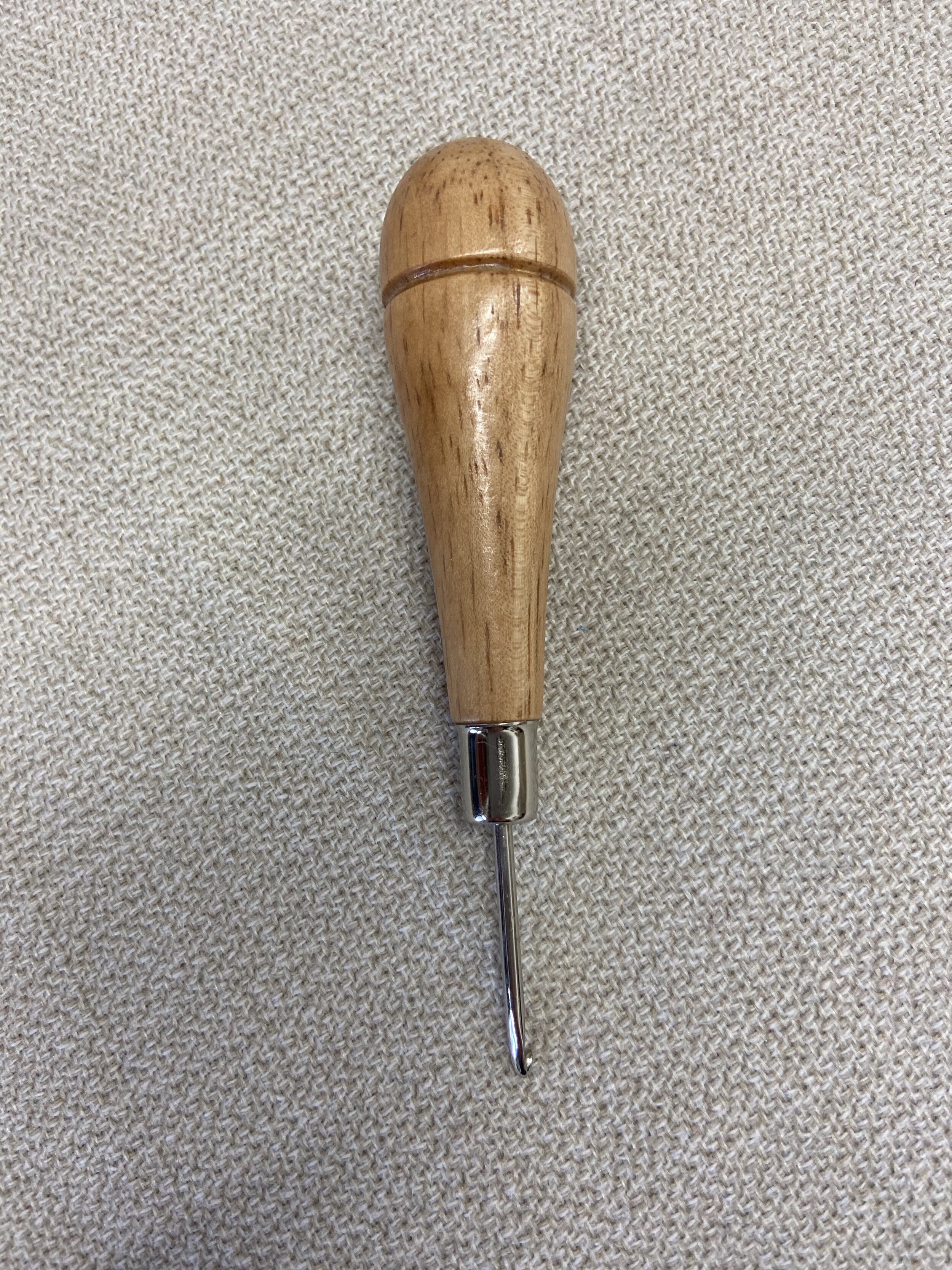 Solid Wood Rug Hooking Hook Tool — loop by loop studio